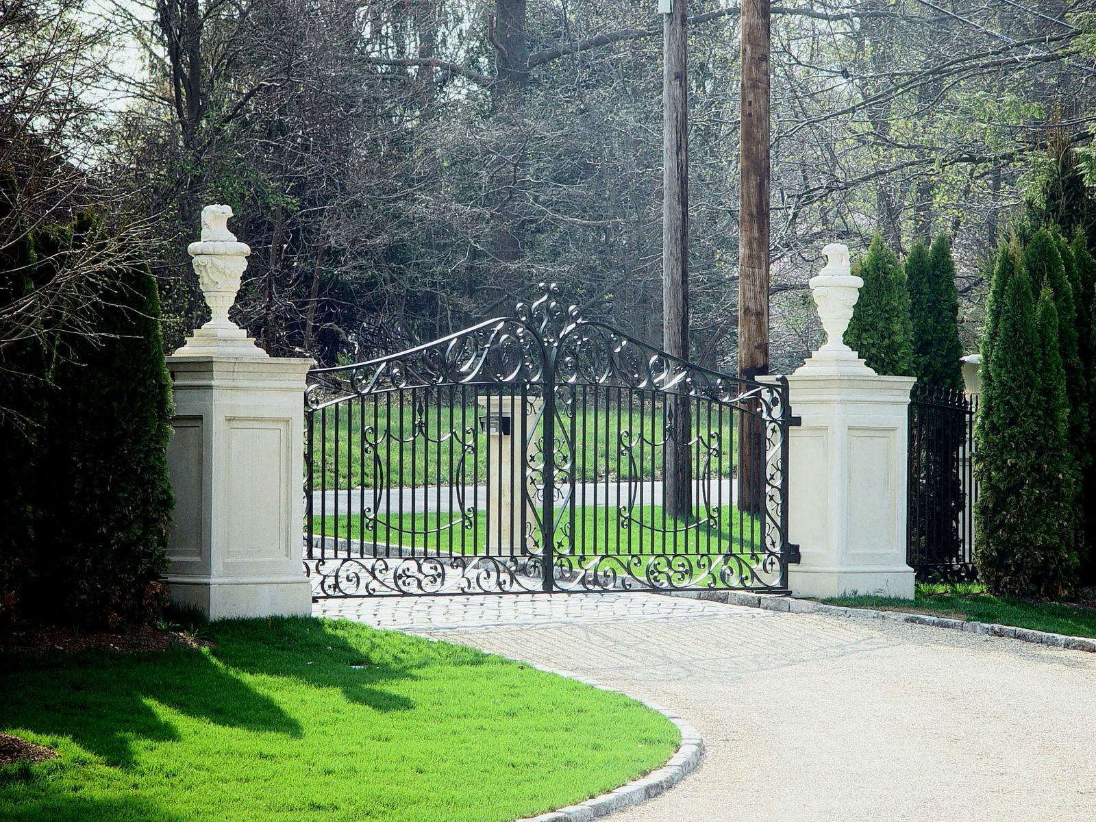 Iron Driveway Gates Tri State Gate